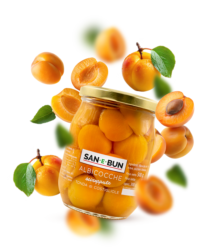 Albicocche Sciroppate - San e Bun